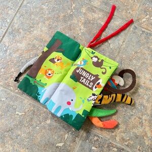 Jungle Tails (Set of 5) Soft Play Crinkle Baby Books